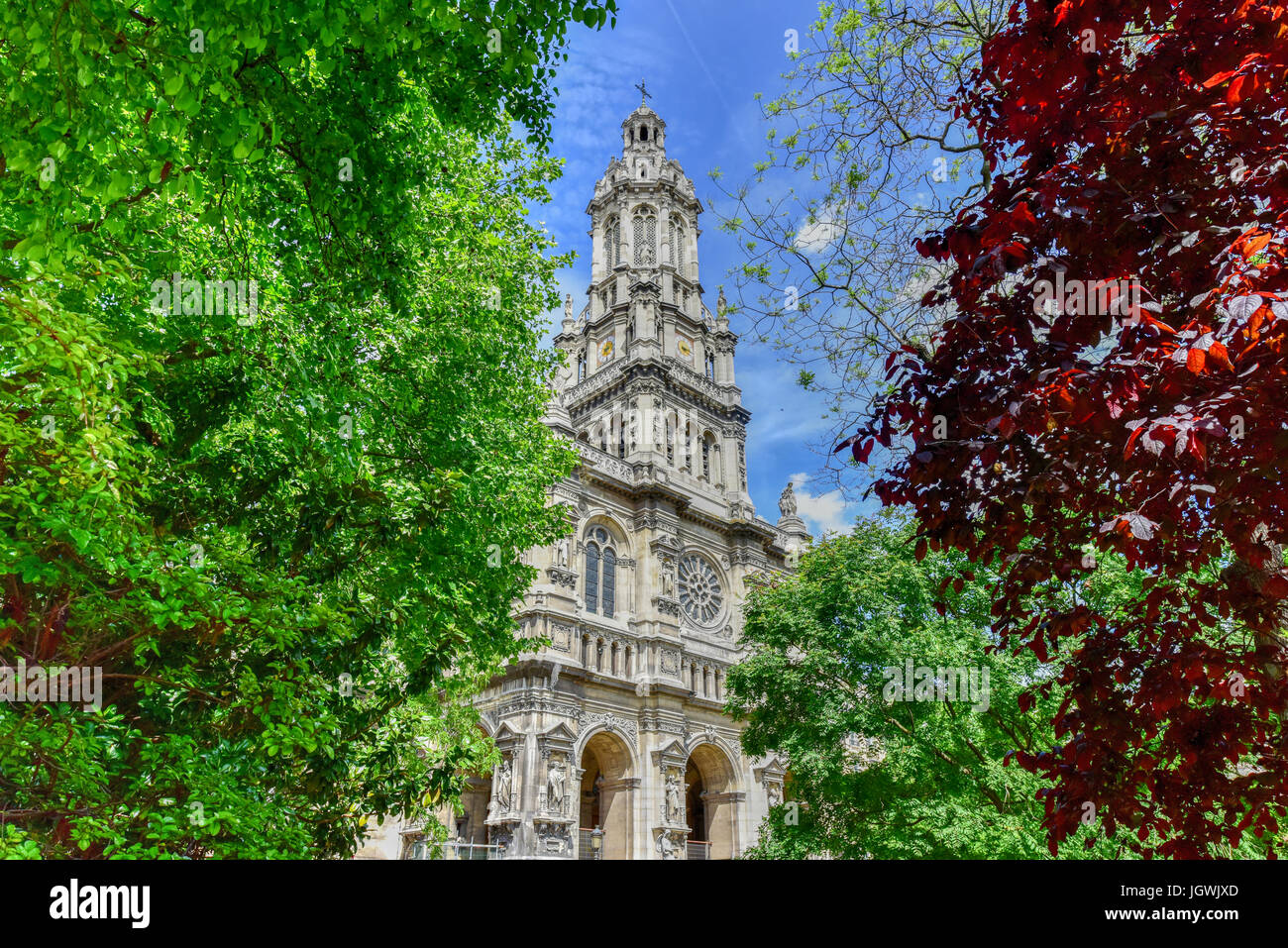 The Eglise de la SainteTrinite, Roman Catholic church located in the