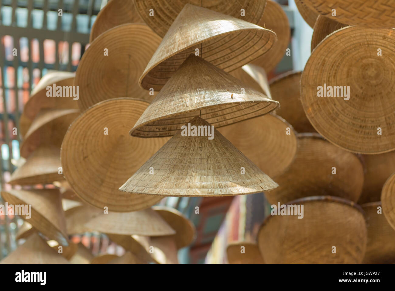straw hat or conical Vietnamese hats in Vietnam Stock Photo Alamy