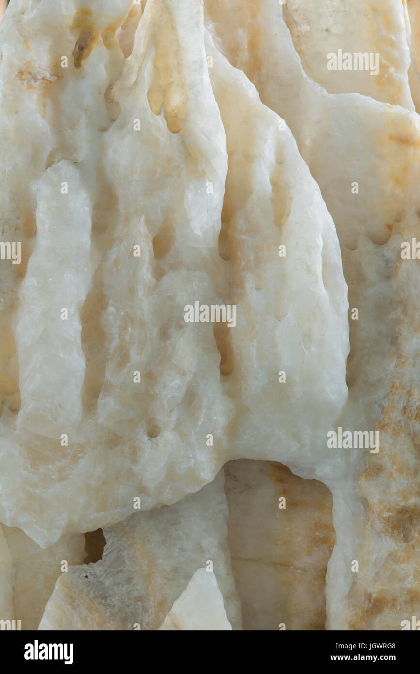 Texture stone of natural or stalactites abstract for design. Stock Photo