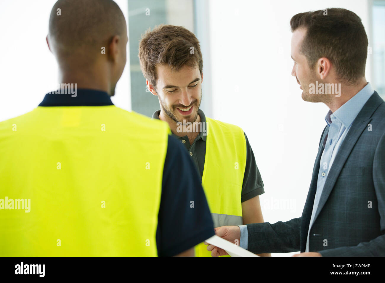 Hi visibility vests hi-res stock photography and images - Alamy