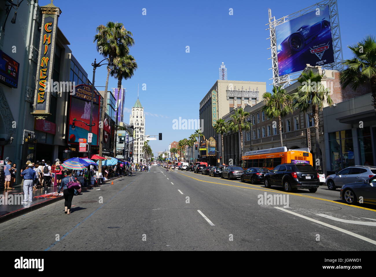 Los Angeles, California, USA: Hollywood Walk of Fame Stock Photo - Alamy