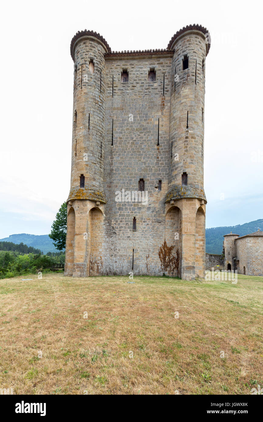 Chateau d'Arque, Aude, France Stock Photo - Alamy