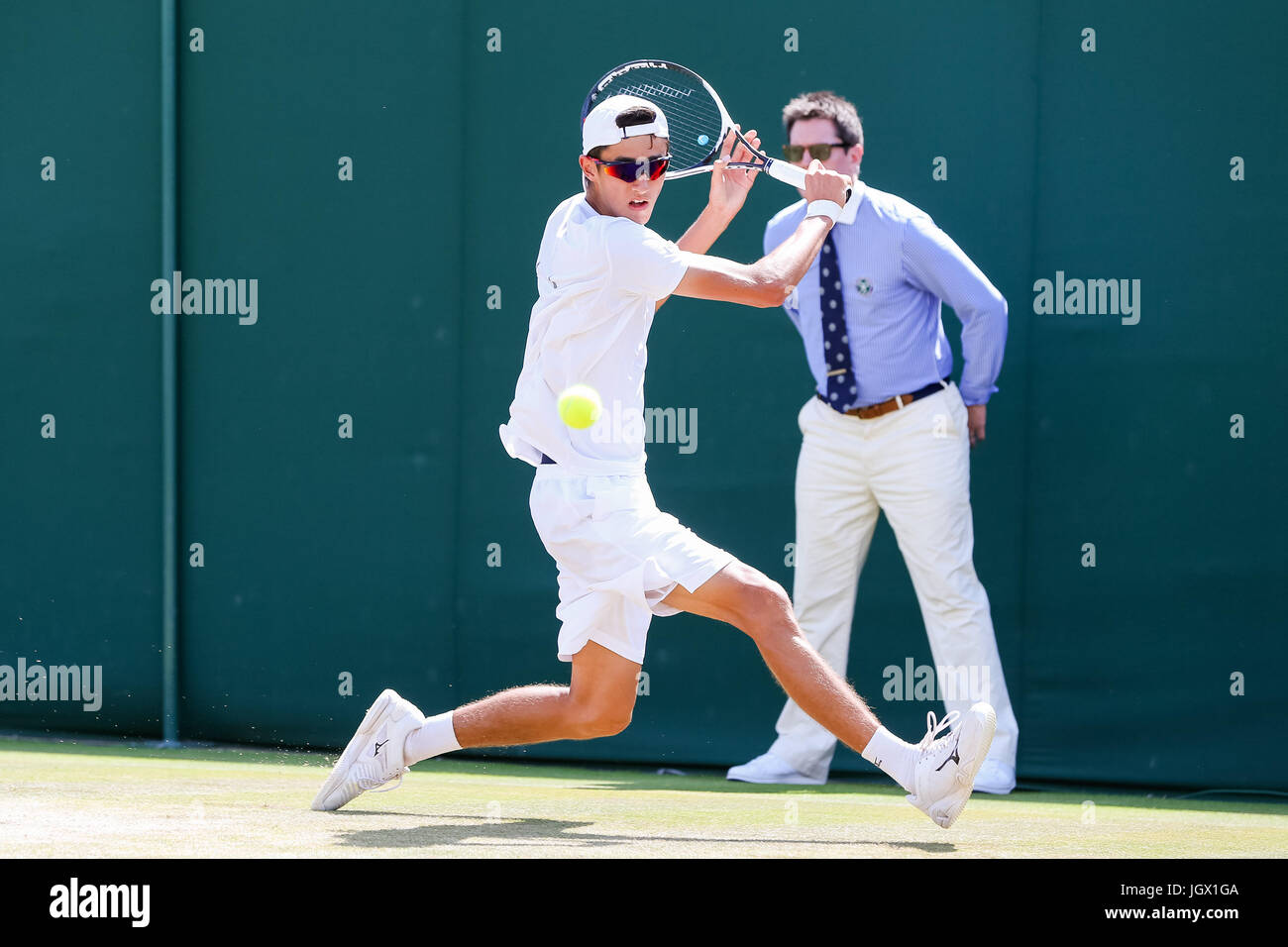 James Kent Trotter (JPN), JULY 10, 2017 Tennis James Kent Trotter