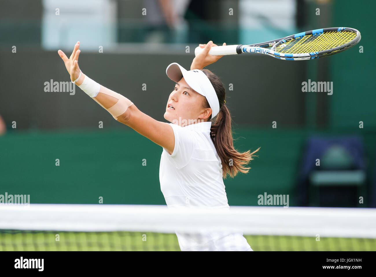 London, UK. 10th July, 2017. Makoto Ninomiya (JPN) Tennis : Makoto