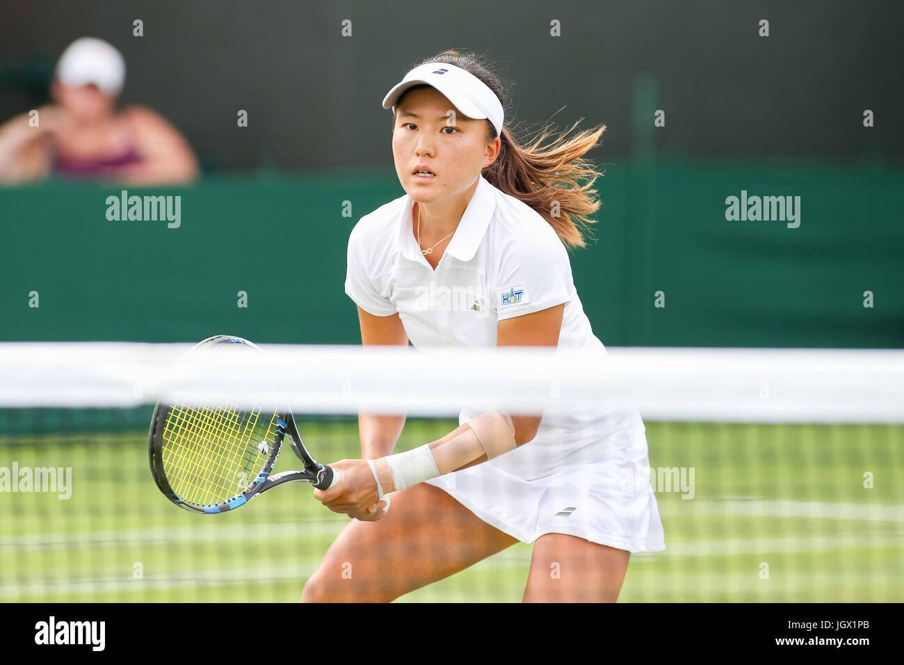 London, UK. 10th July, 2017. Makoto Ninomiya (JPN) Tennis : Makoto