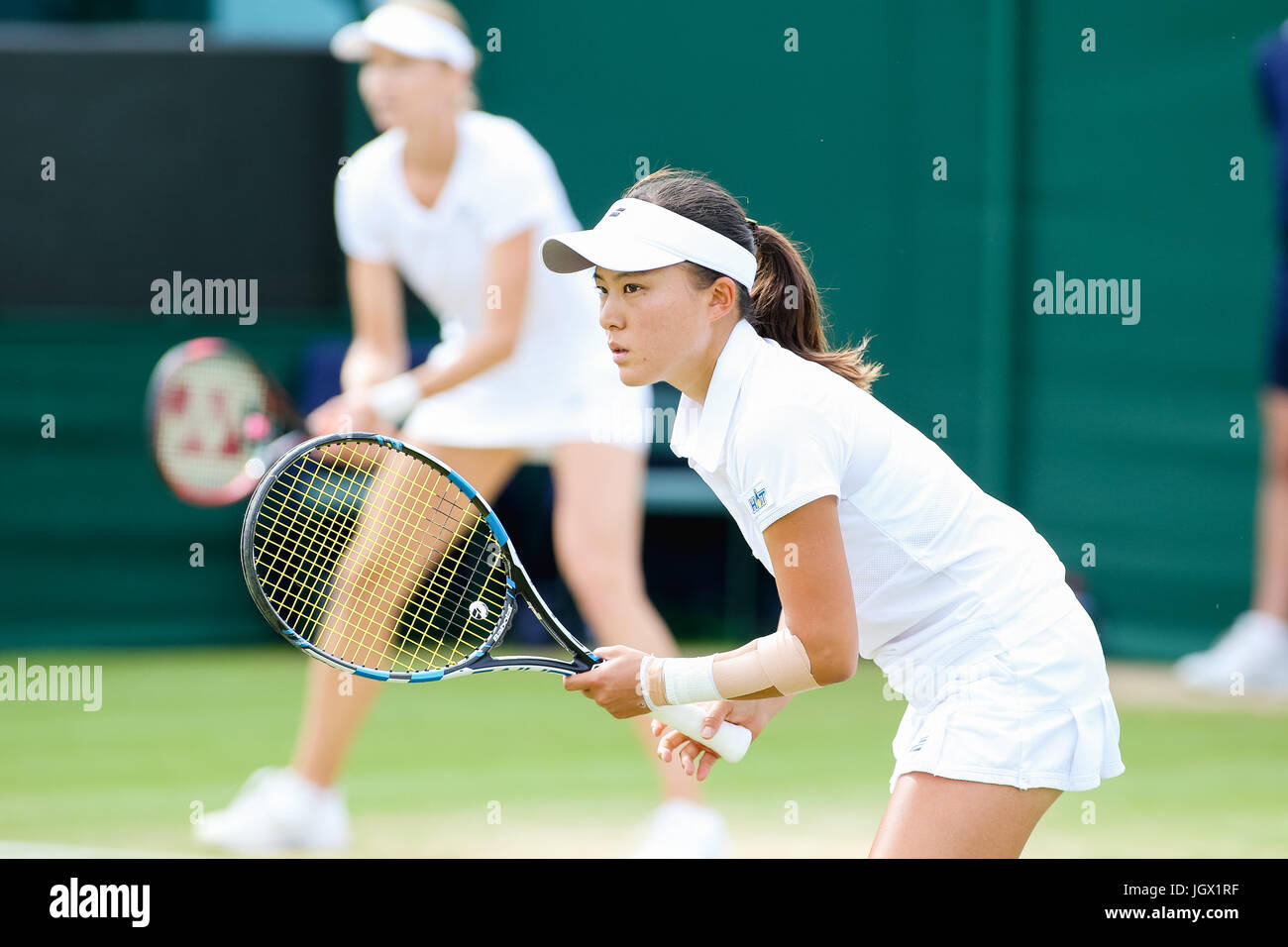 London, UK. 10th July, 2017. Makoto Ninomiya (JPN) Tennis : Makoto