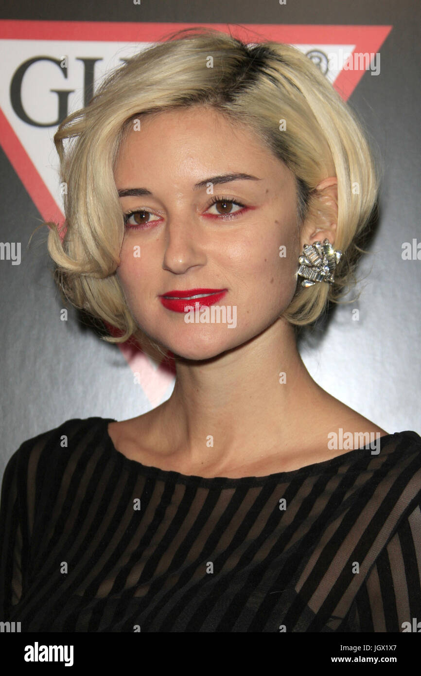 January 8, 2013 - West Hollywood, CA, USA - LOS ANGELES - JAN 8:  Caroline D'Amore at the  W Magazine and GUESS Event at Laurel Hardware on January 8, 2013 in West Hollywood, CA (Credit Image: © Kay Blake via ZUMA Wire) Stock Photo