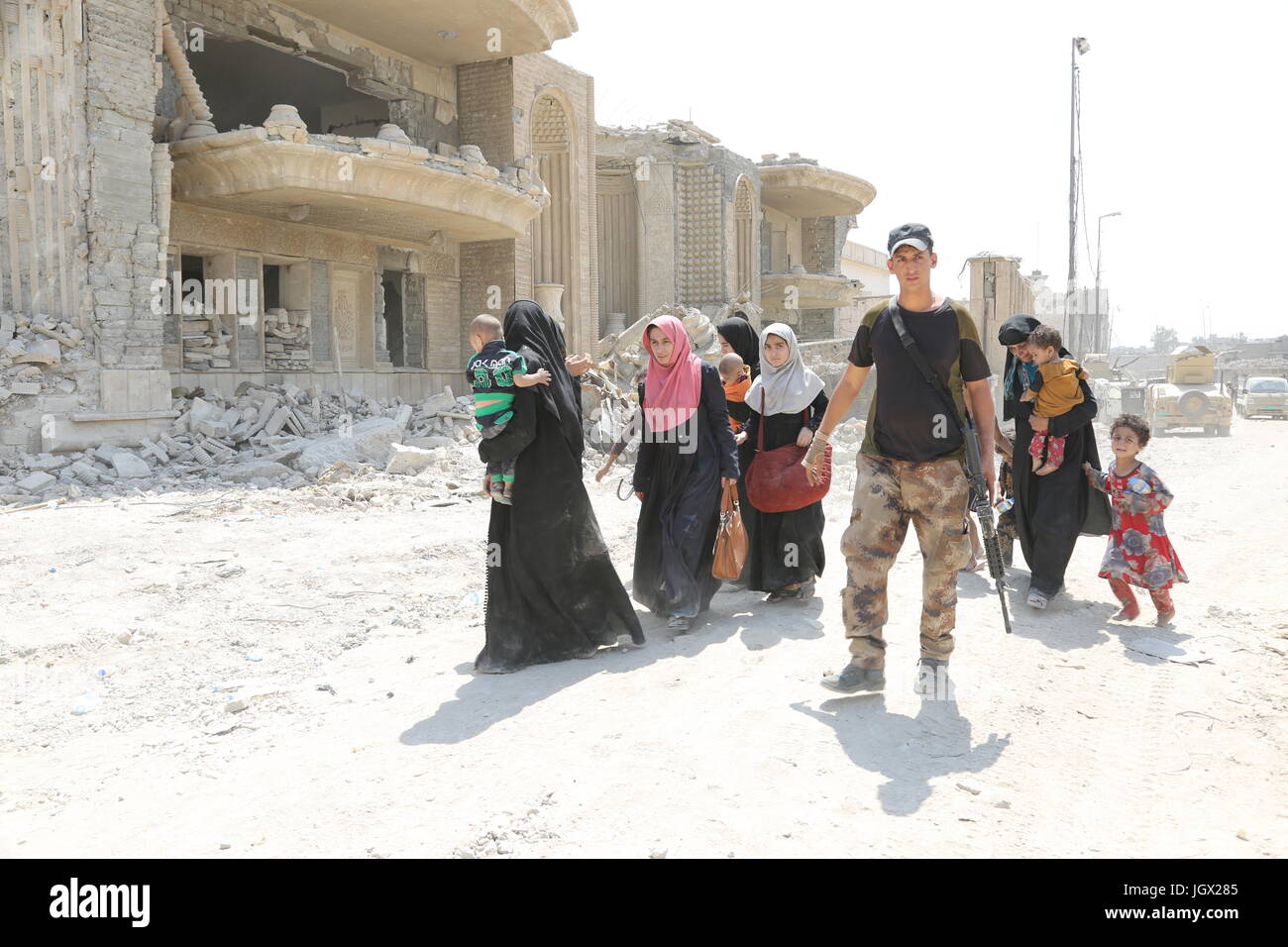 Teen girls in Mosul