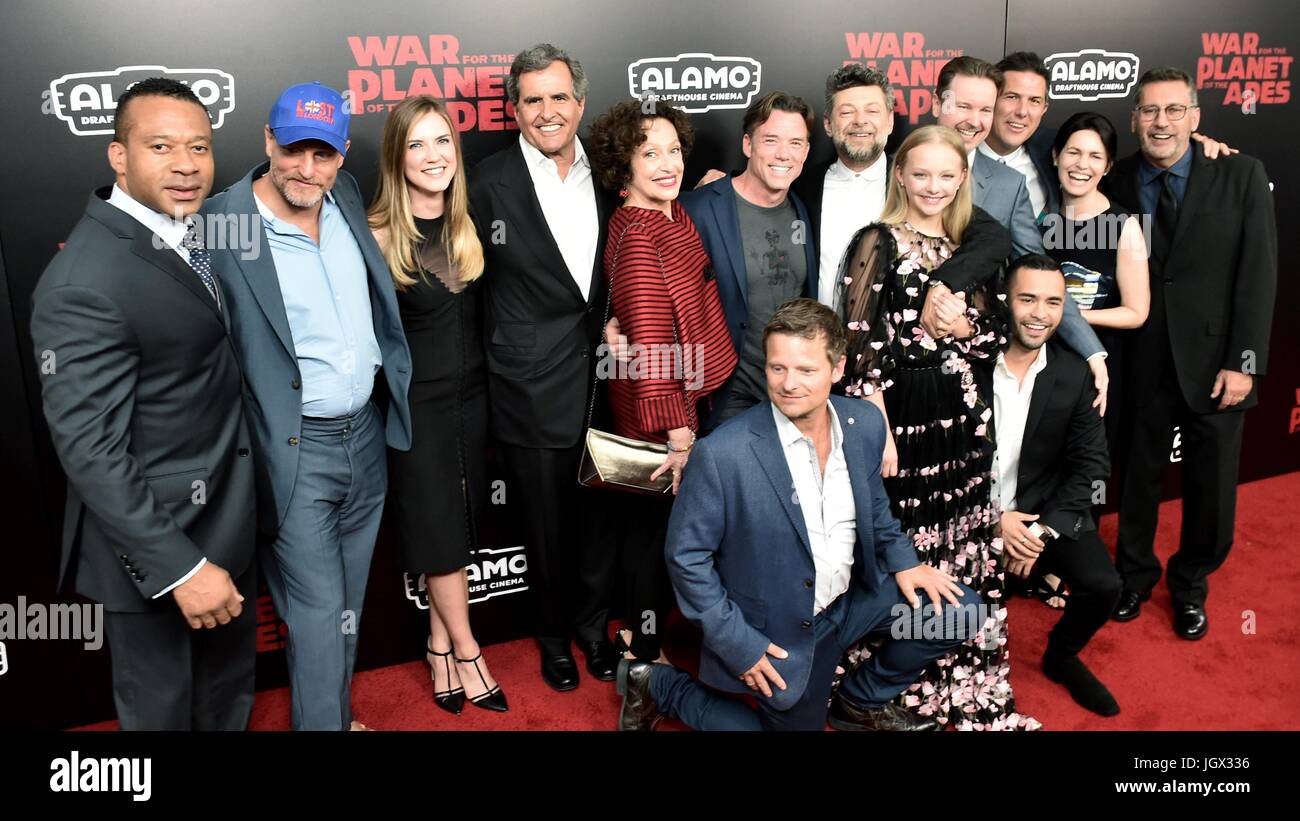 New York NY USA 10th July 2017 Cast Of Planet Of The Apes At New York NY USA 10th July 2017 Cast Of Planet Of The Apes At