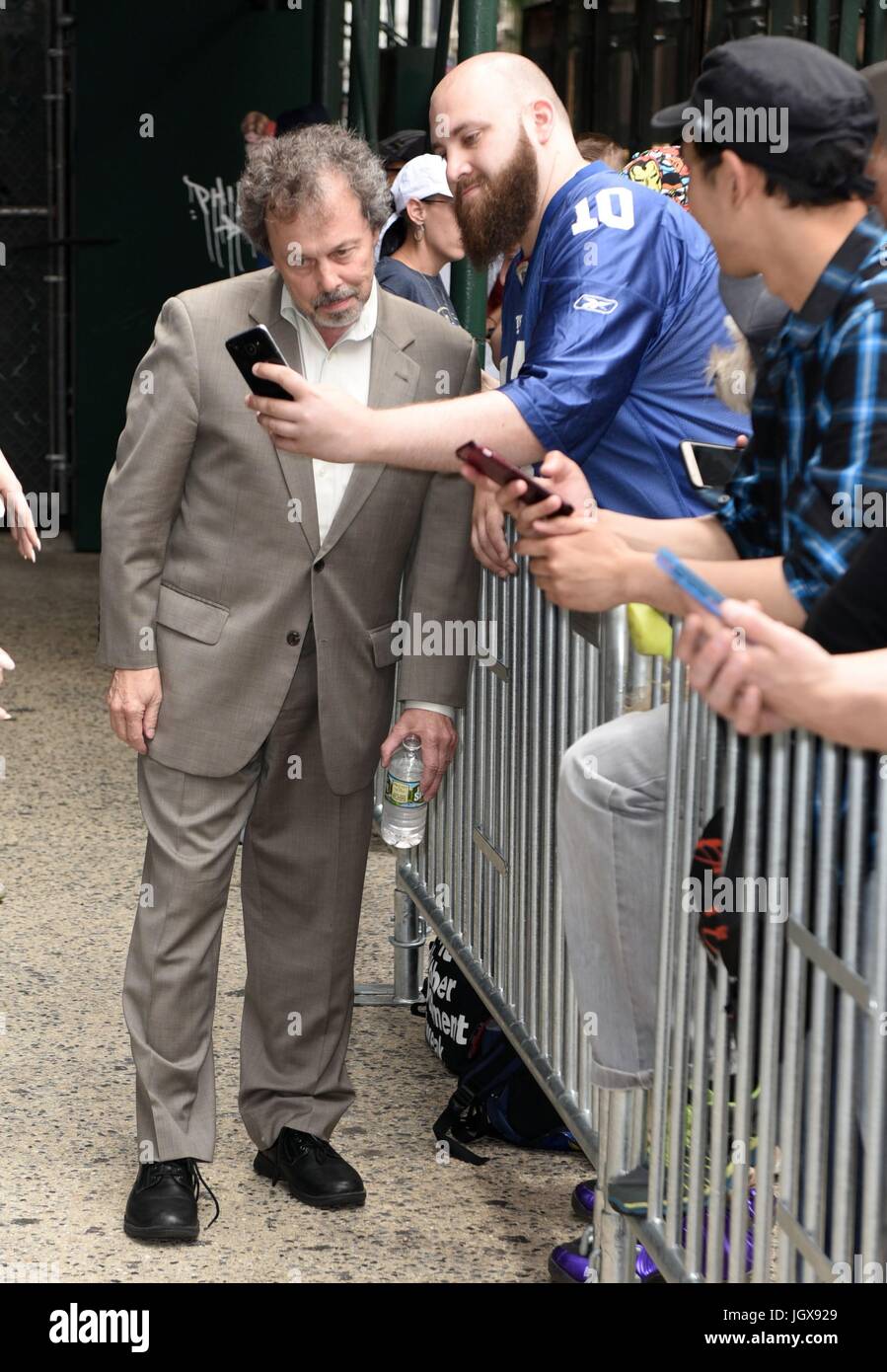 New York Ny Usa 11th July 17 Curtis Armstrong Out Promoting Stock Photo Alamy
