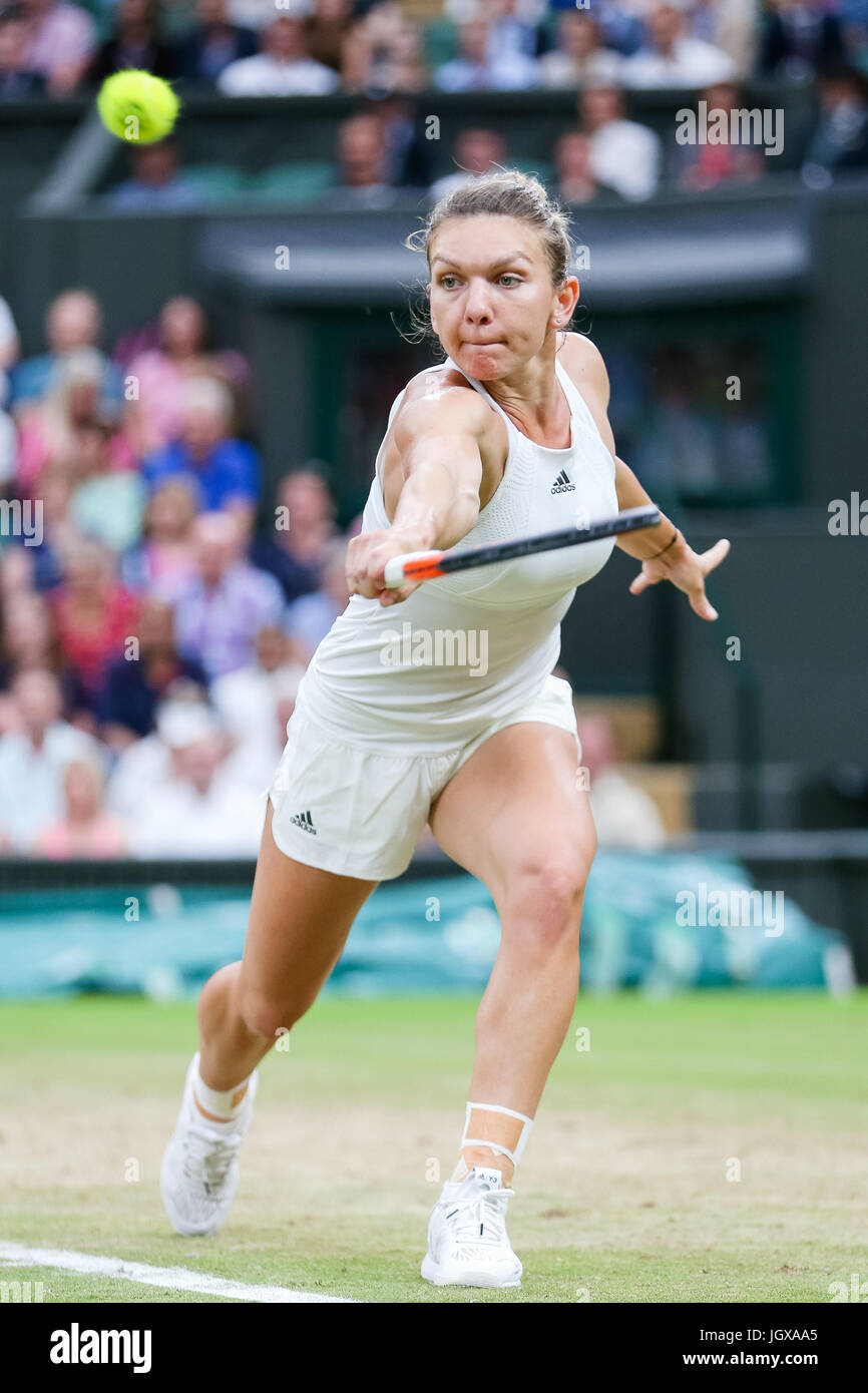 Halep London, UK. 11th July, 2017. Simona Halep (ROU) Tennis : Simona Halep ...