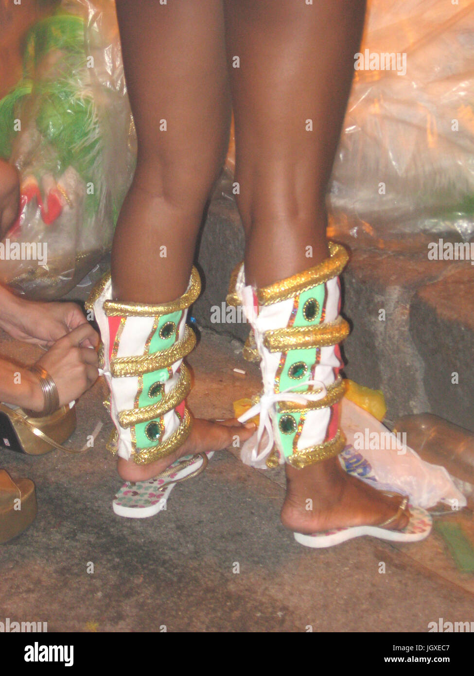 Samba dancers legs hi-res stock photography and images - Alamy