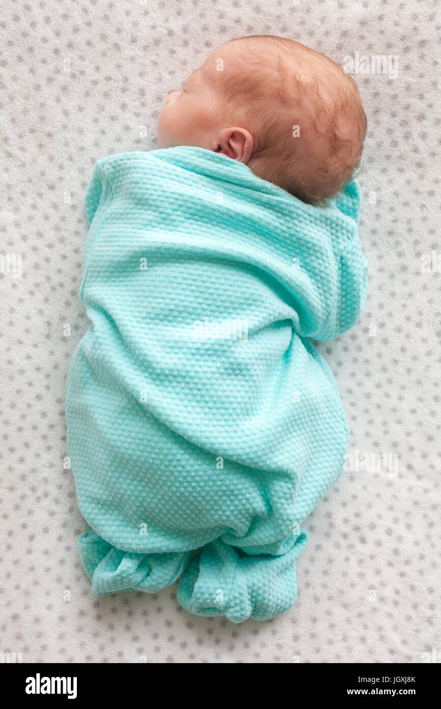 One month old baby. Sleeping Stock Photo Alamy