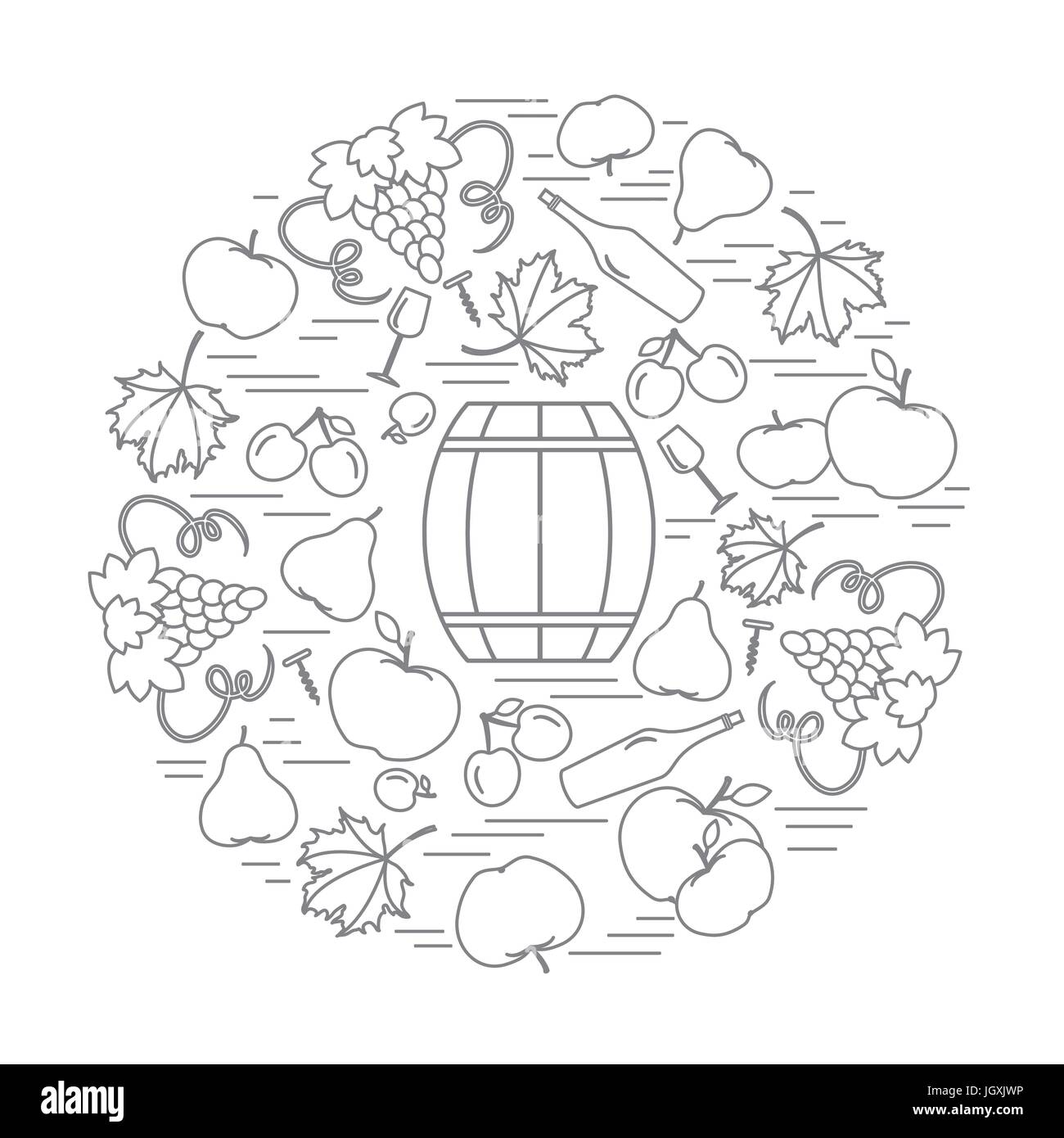 Fall into barrel Black and White Stock Photos & Images - Alamy