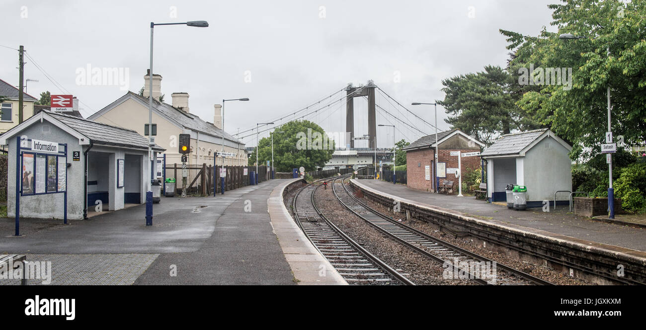 Menheniot 2 St Plymouth to Liskeard Saltash Germans Railway Station Photo 