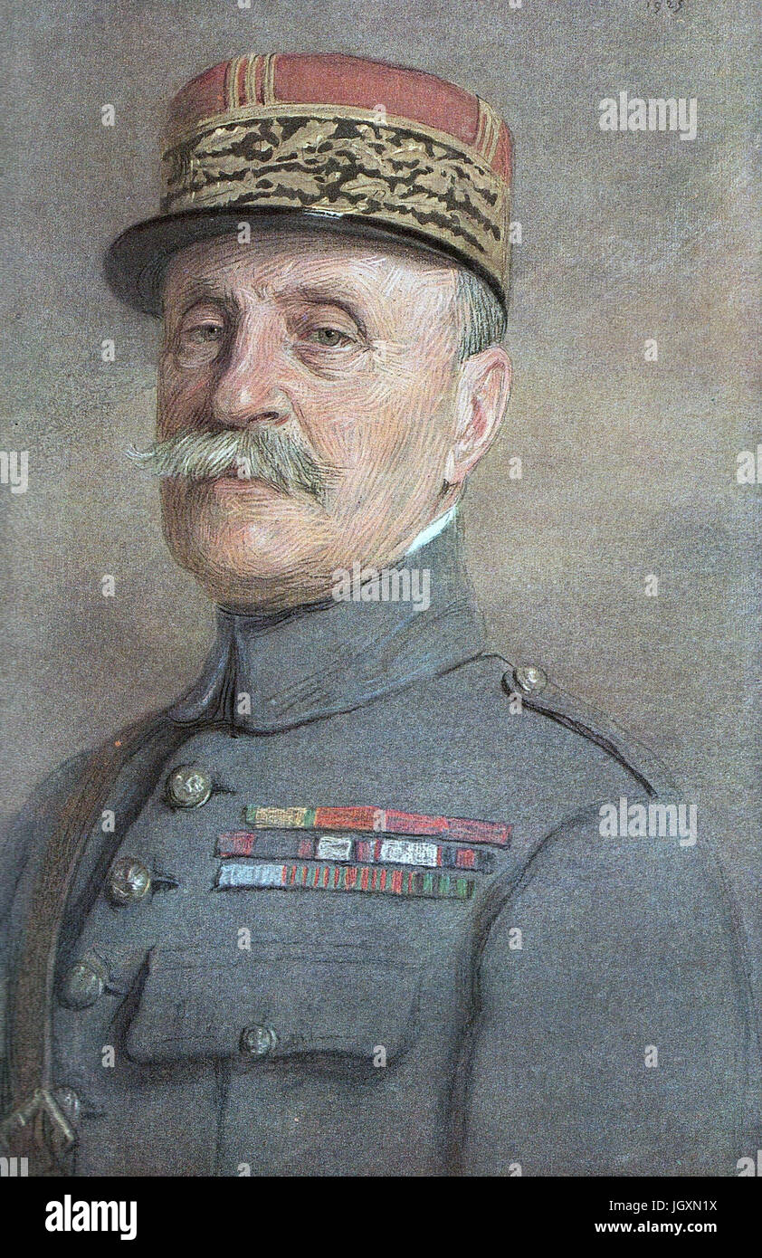 FERDINAND FOCH (1851-1929) French Army commander about 1920 Stock Photo