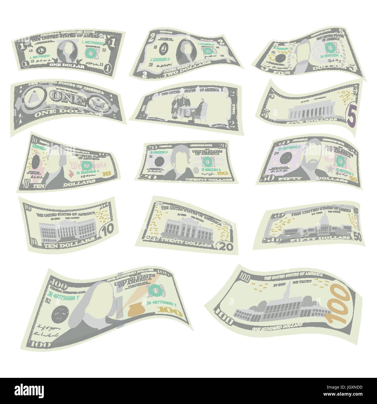 bills money dollars with arrow down line style 2591041 Vector Art at  Vecteezy