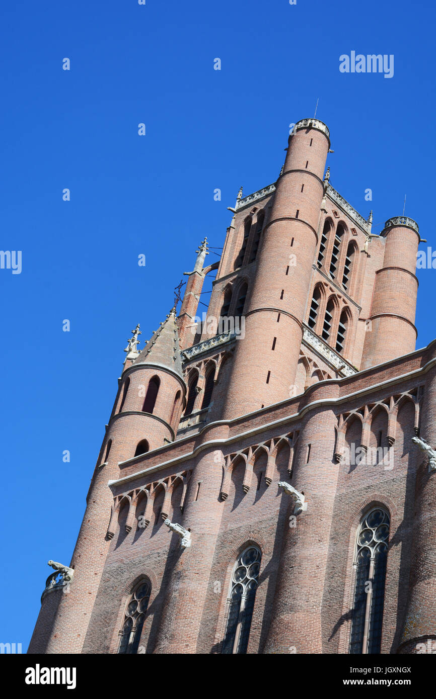 The Sainte Cecile cathedral, Albi, Tarn, Occitanie, France Stock Photo