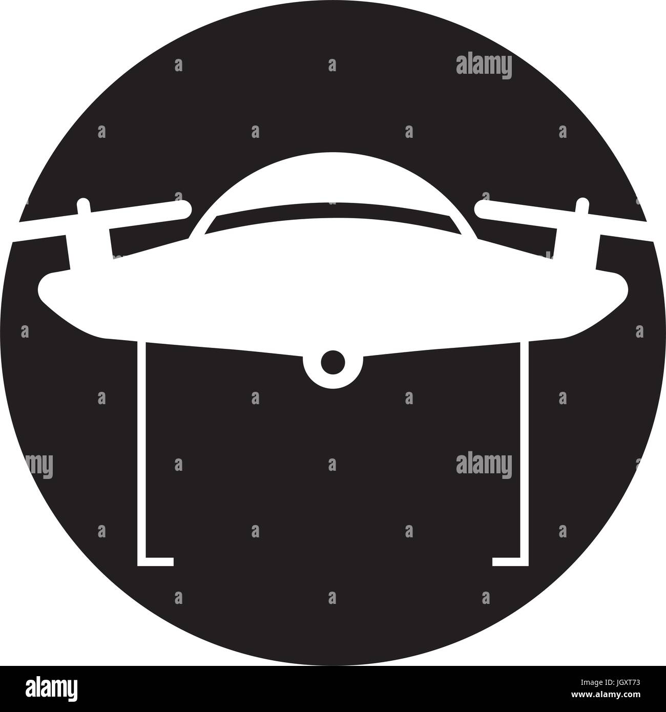 drone flying technology icon Stock Vector Image & Art - Alamy