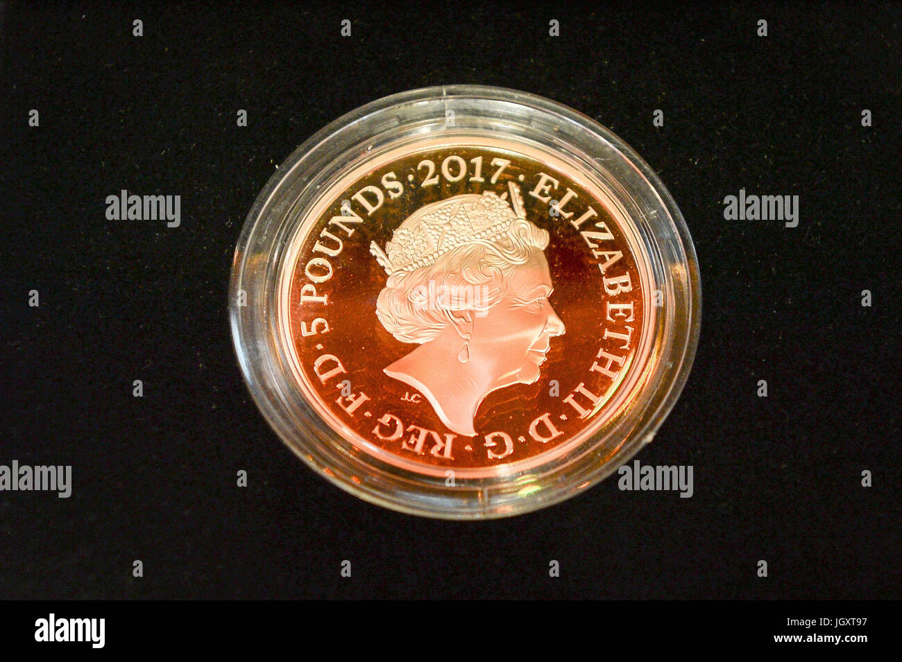 The new commemorative £5 coin celebrating the Duke of Edinburgh's