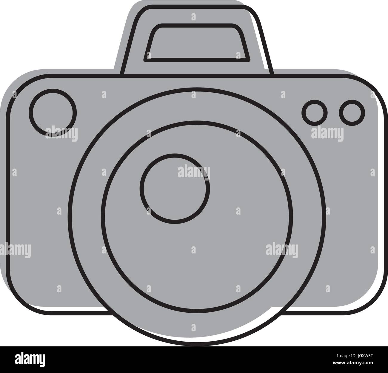 camera photographic isolated icon Stock Vector Image & Art - Alamy