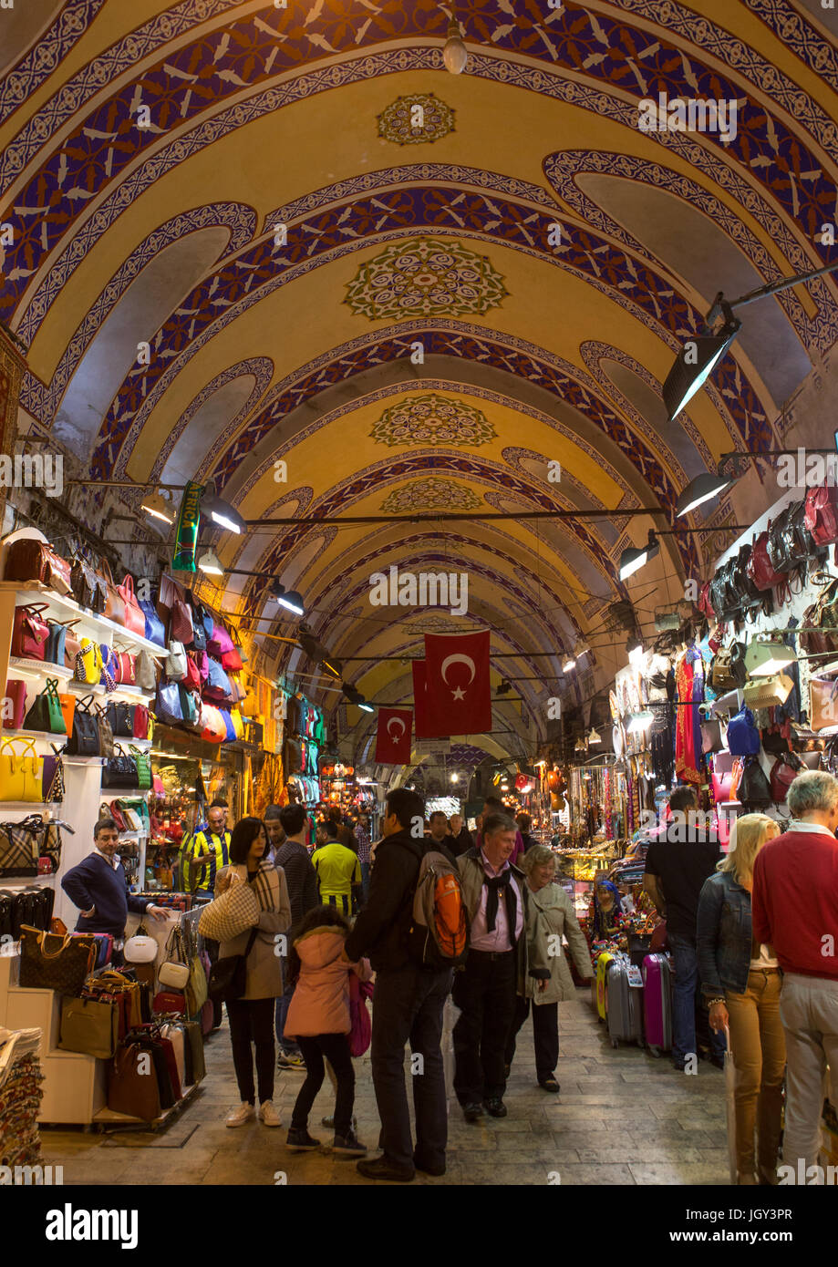 Beyazit Wholesale/Retail Market For Shoes And Bags In Istanbul,Turkey 