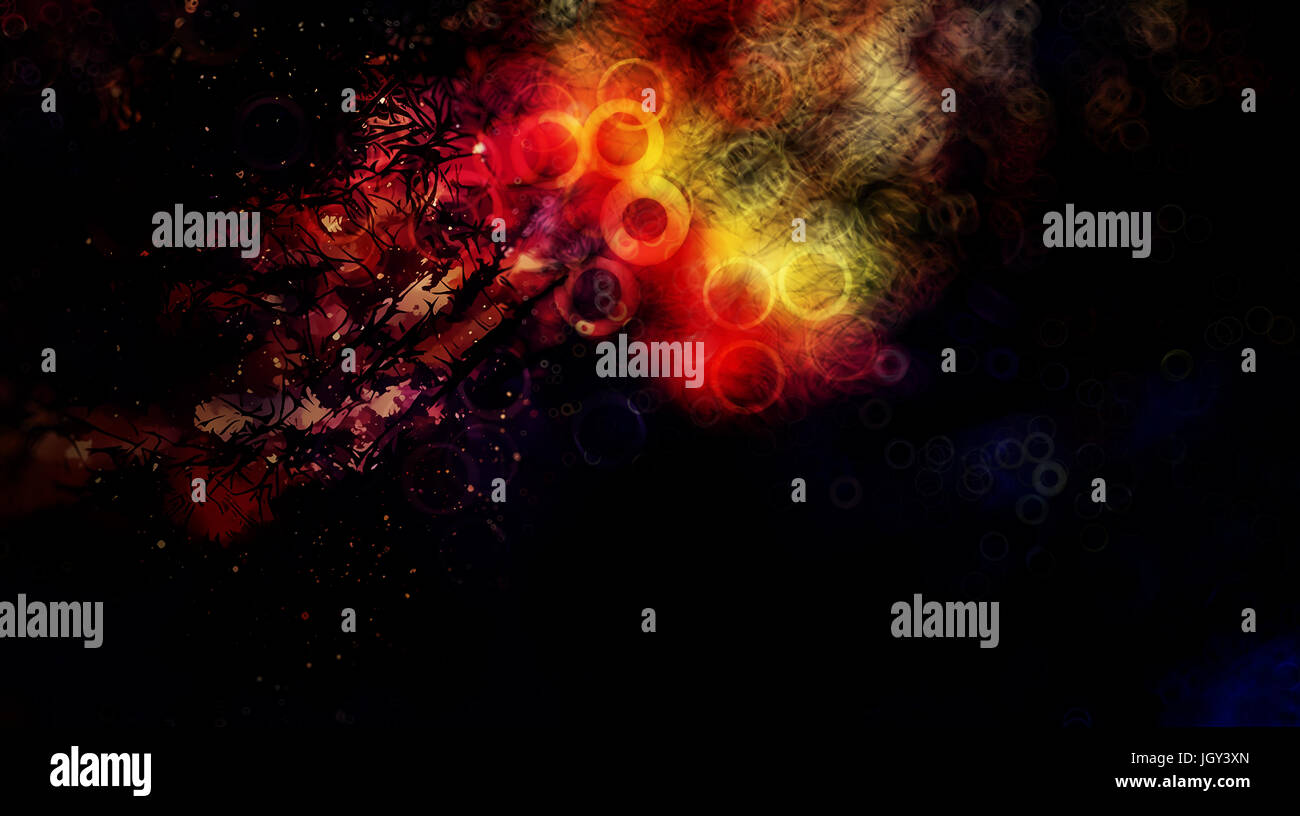 abstract fresh design background with light circle pattern and shiny ...