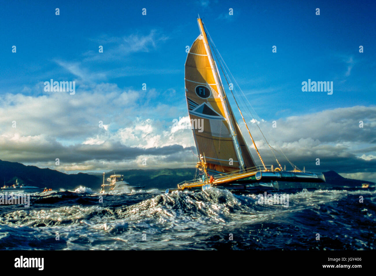 Route Du Rhum 1990 High Resolution Stock Photography and Images - Alamy