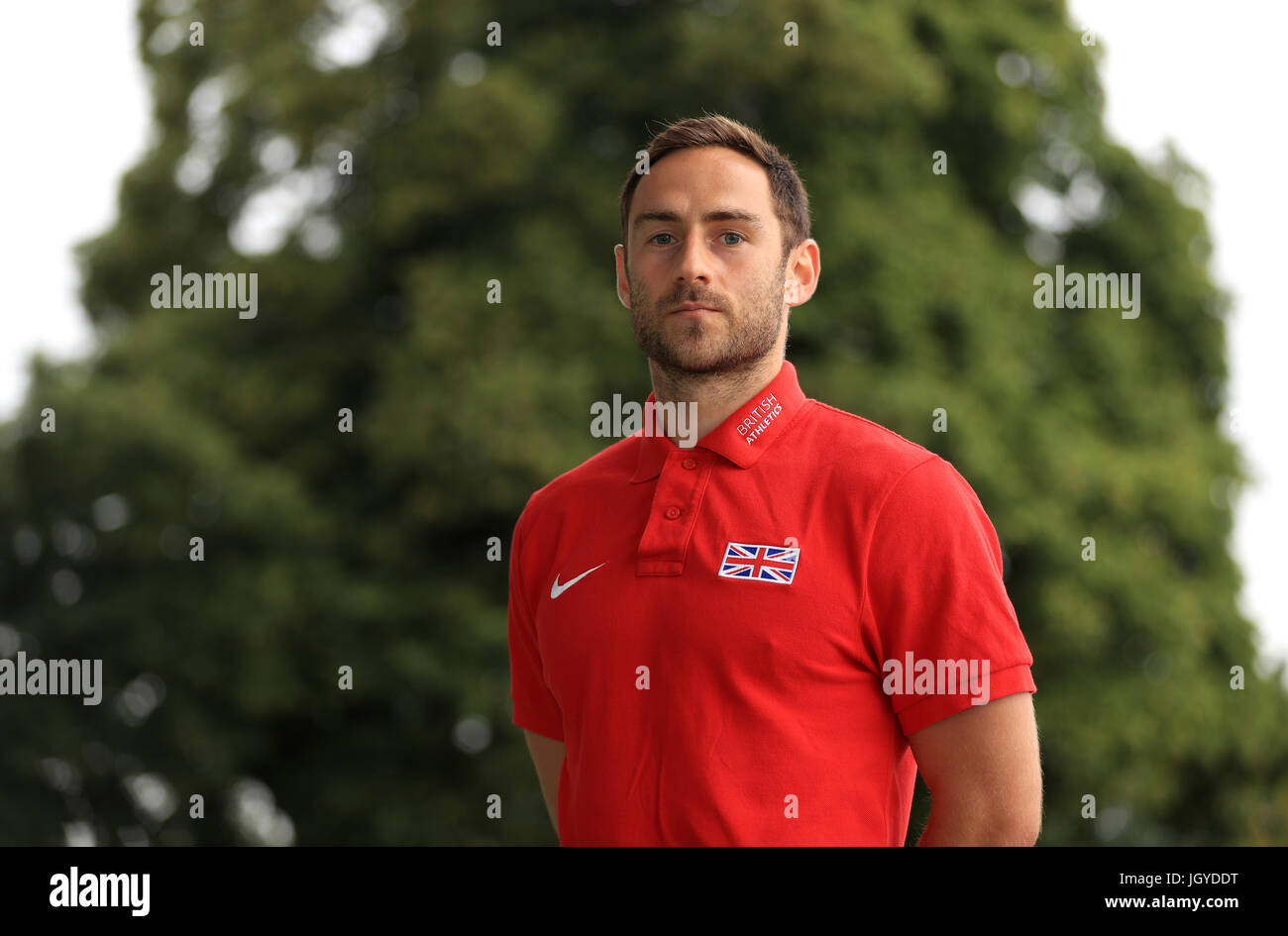 Decathlete Ashley Bryant during the team announcement ahead of the IAAF World Championships, at the Loughborough University High Performance Centre. PRESS ASSOCIATION Photo. Picture date: Tuesday July 11, 2017. See PA story ATHLETICS Worlds. Photo credit should read: Tim Goode/PA Wire Stock Photo