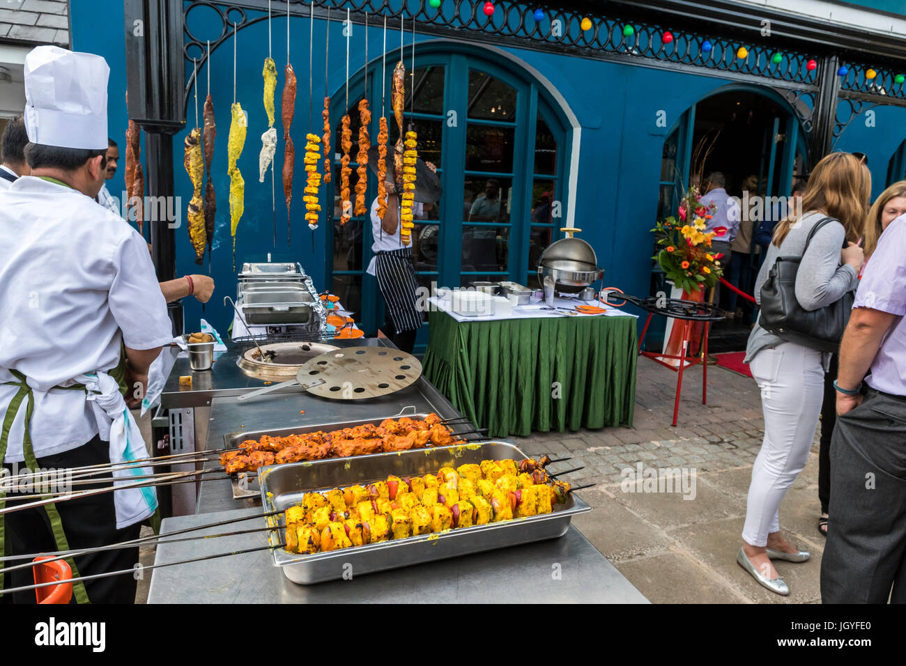 Grand Opening Of The Mint Mustard Indian Street Kitchen In Stock