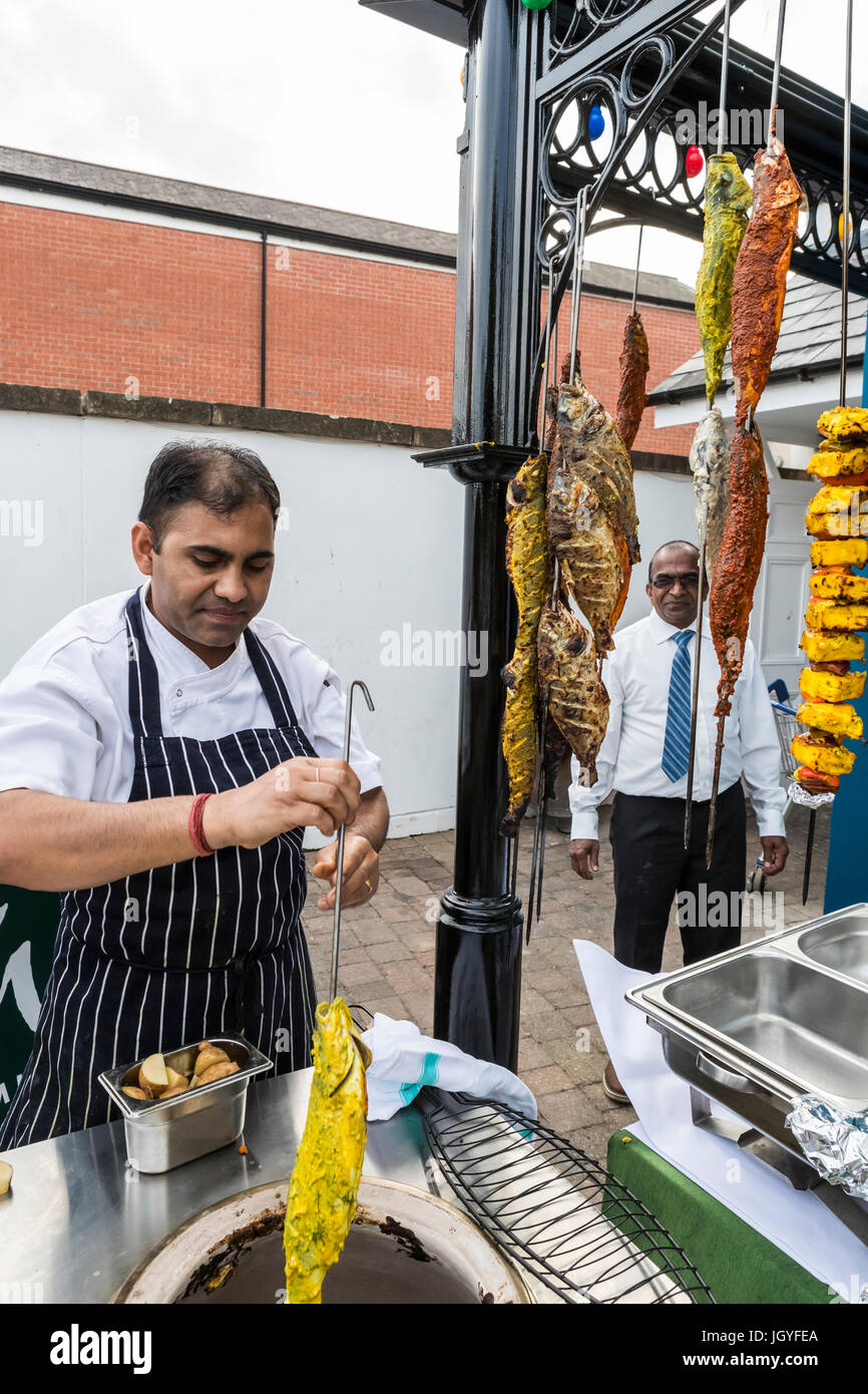 Grand opening of the Mint & Mustard Indian Street Kitchen in Chepstow