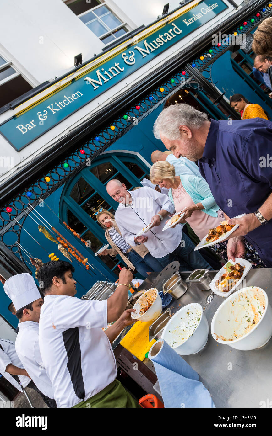 Grand Opening Of The Mint Mustard Indian Street Kitchen In Stock