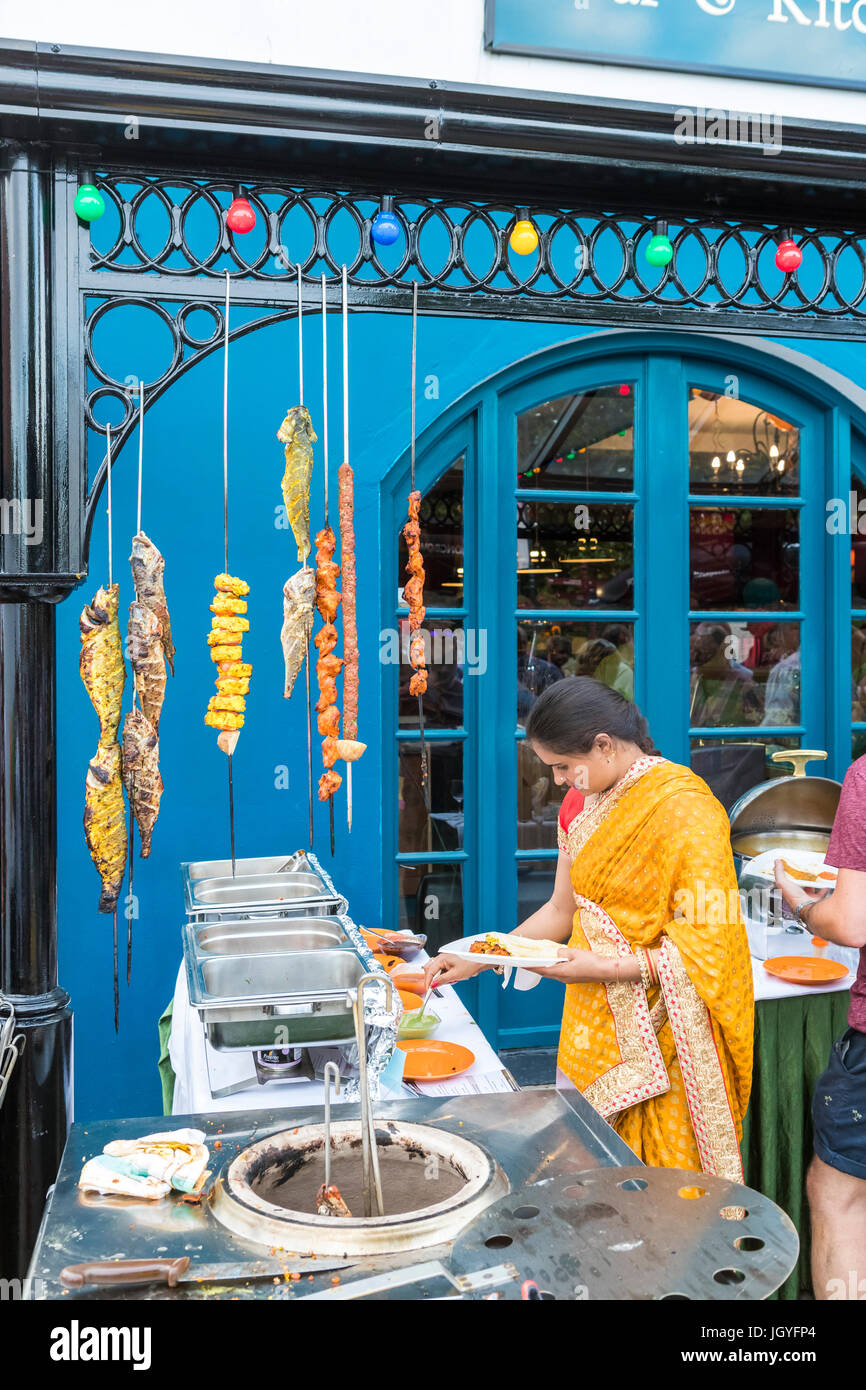 Grand opening of Mint & Mustard's Indian Street Kitchen in Chepstow