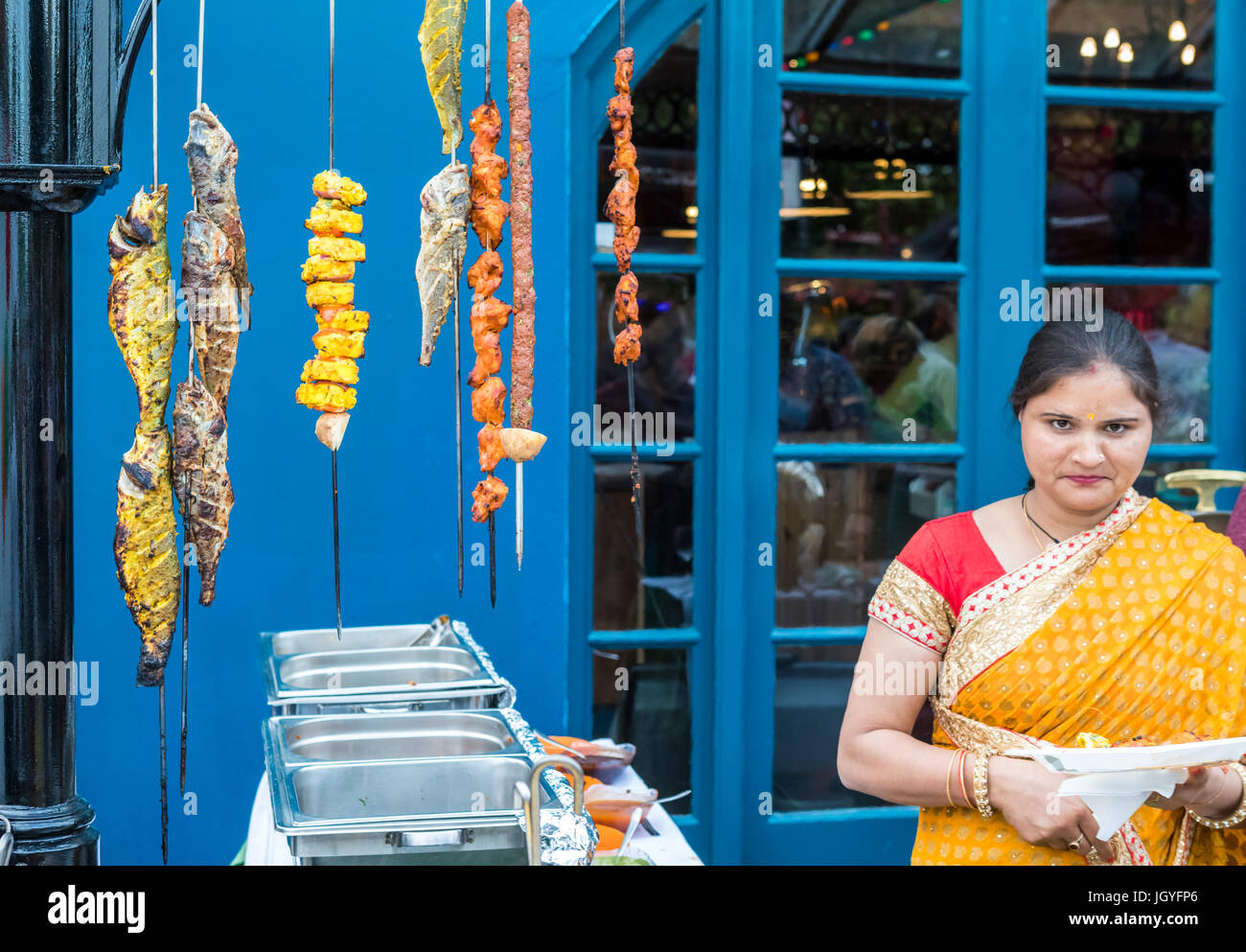 Grand opening of Mint & Mustard's Indian Street Kitchen in Chepstow