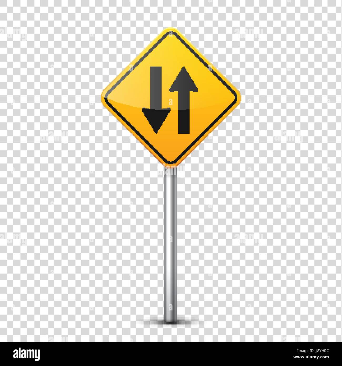 Page 2 Yield Sign Blank Illustration High Resolution Stock Photography And Images Alamy