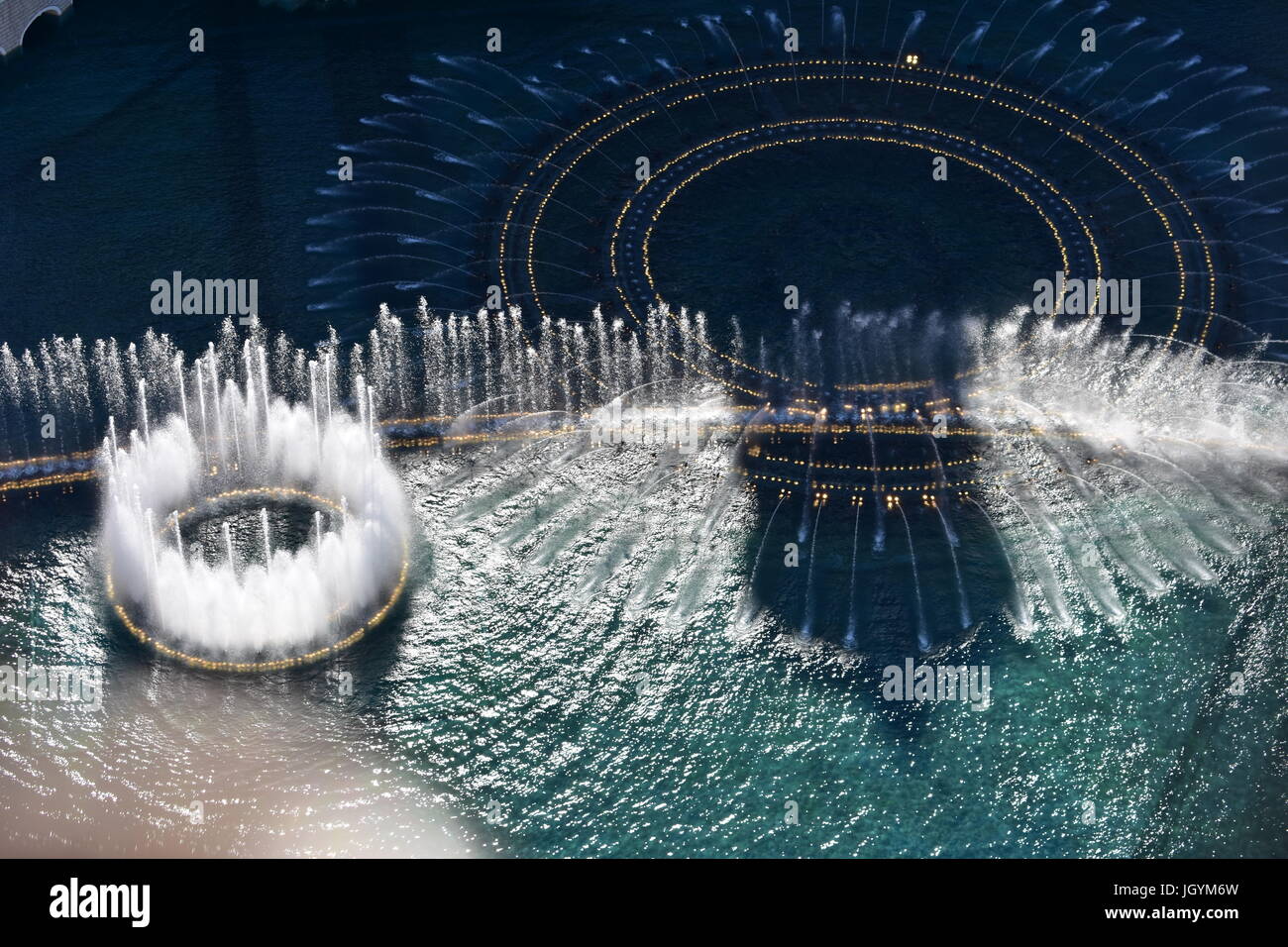 Las Vegas, Nevada USA June 05,2017 Fountain Water show, Las Vegas