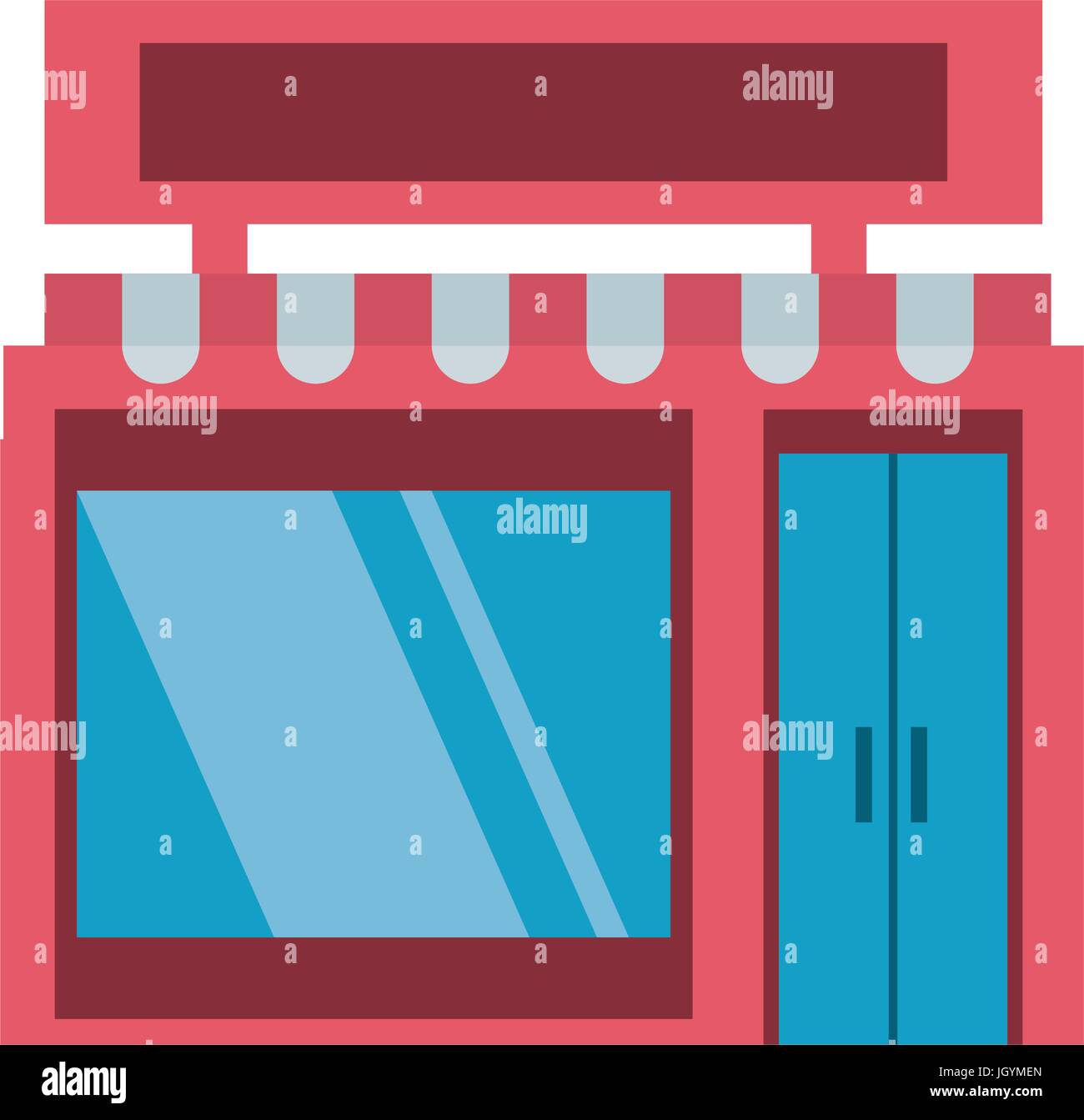 Shop store building icon vector illustration graphic design Stock ...