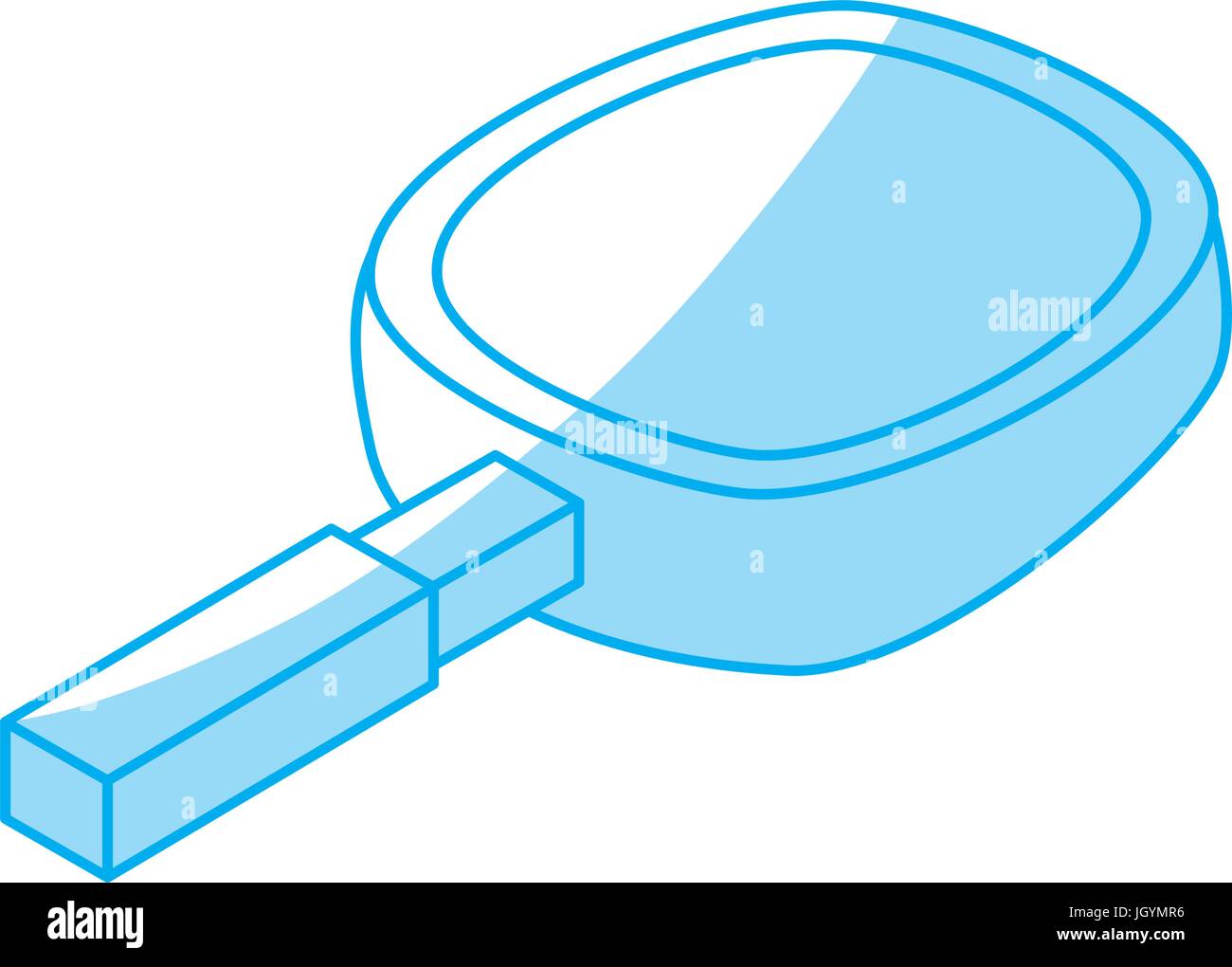 Magnifying glass 3D icon vector illustration graphic design Stock ...