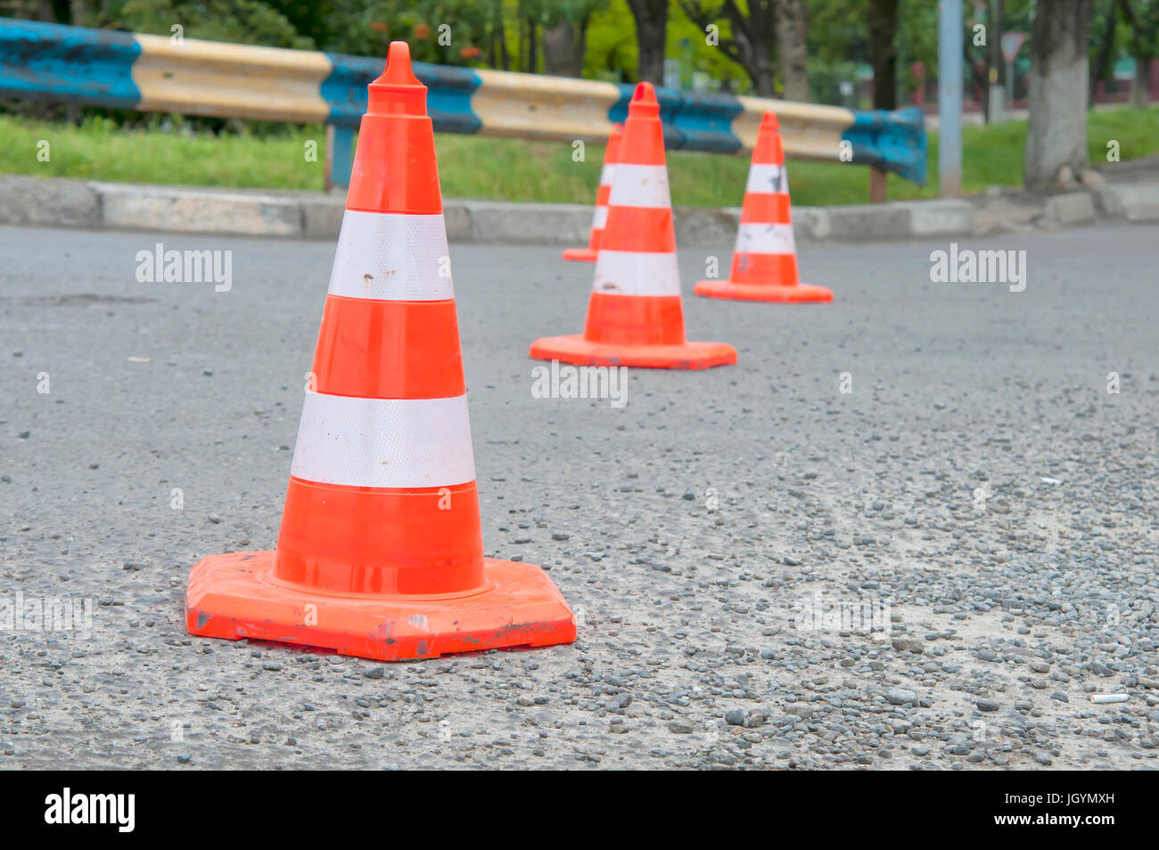 Roadwork cone hires stock photography and images Alamy