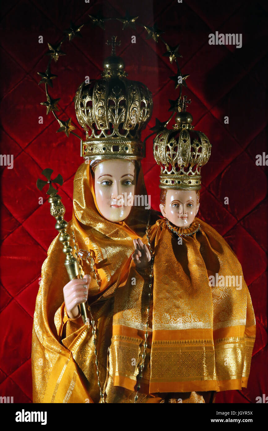 Basilica of our lady of lanka hi-res stock photography and images - Alamy