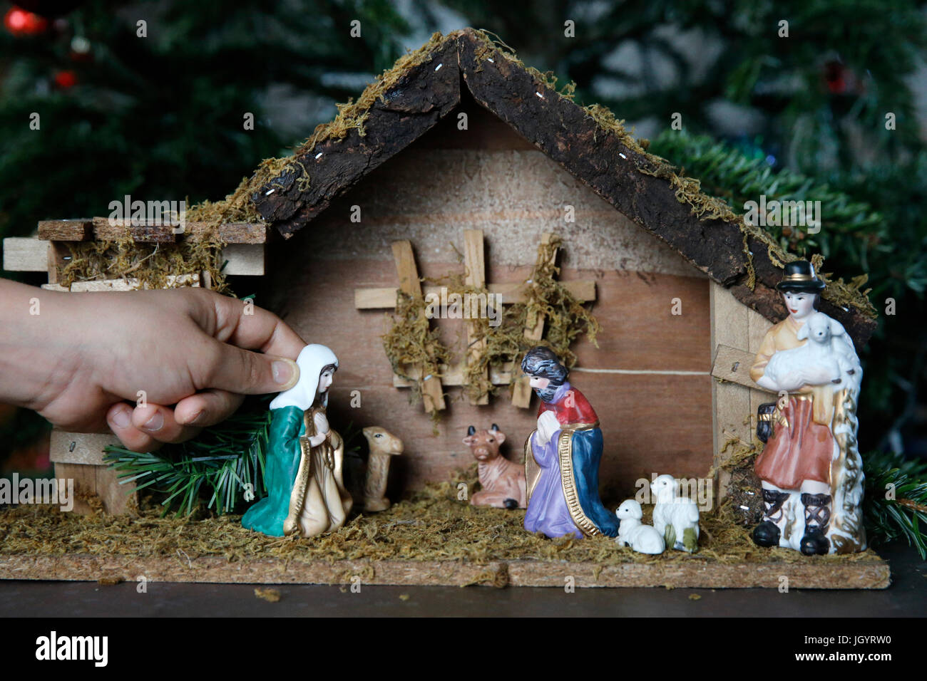 Creche De Noel High Resolution Stock Photography and Images - Alamy