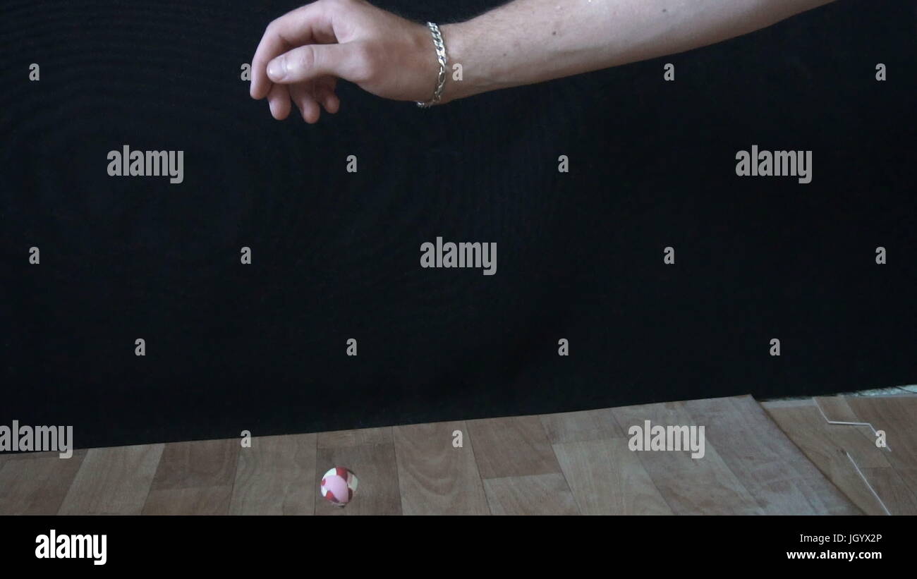 Rubber ball bouncing hires stock photography and images Alamy