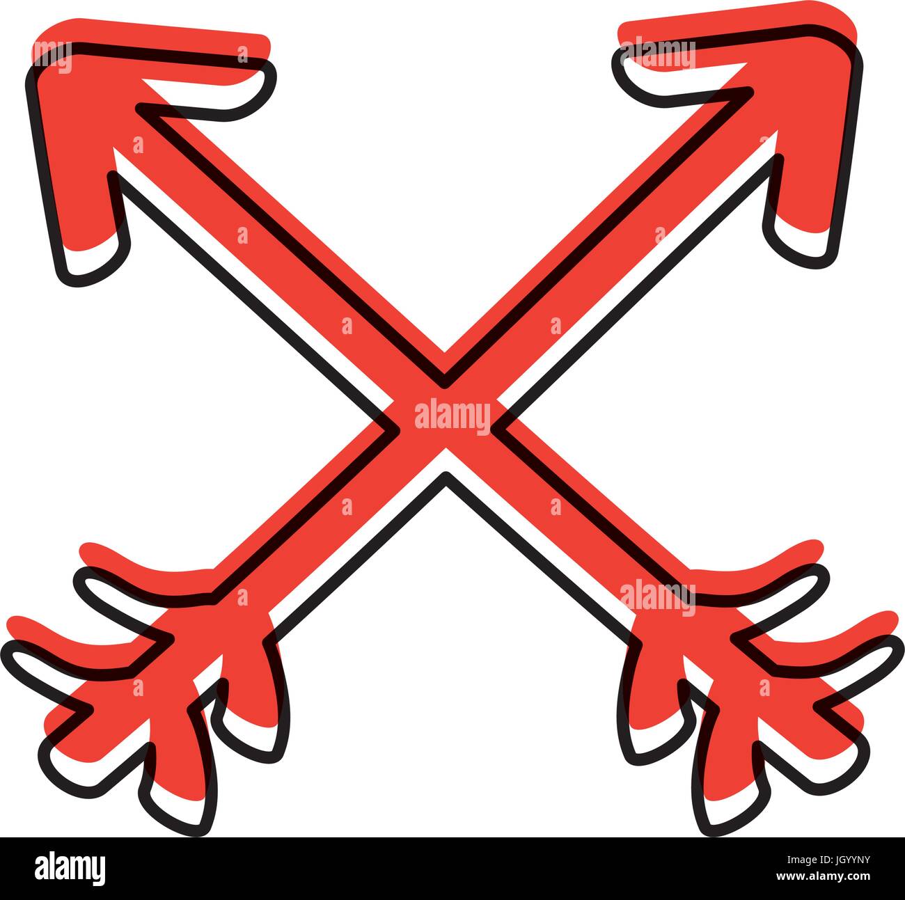 arrows decorative frame icon Stock Vector Image & Art - Alamy