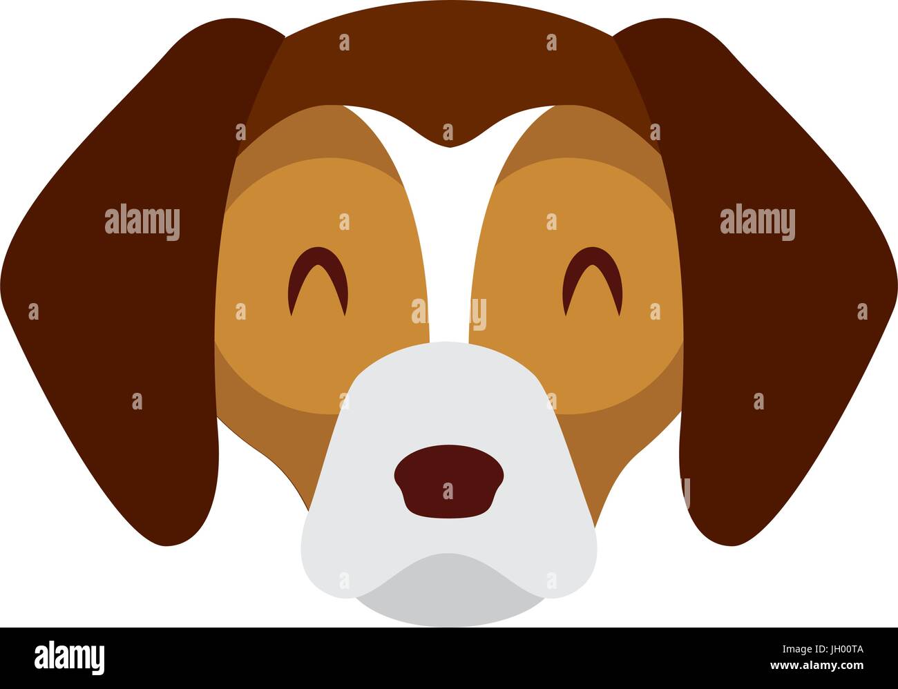 cute dog mascot icon Stock Vector Image & Art - Alamy