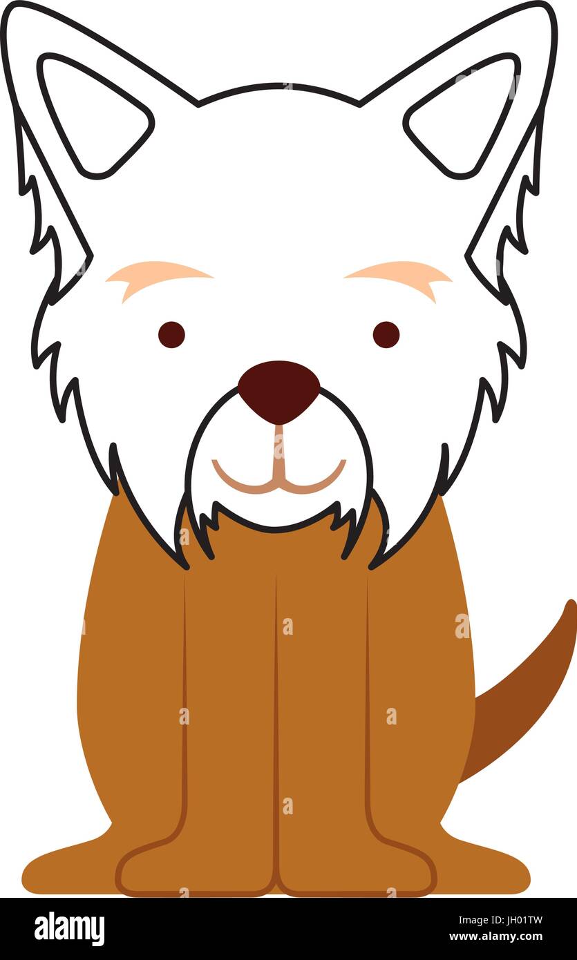 cute dog mascot icon Stock Vector Image & Art - Alamy