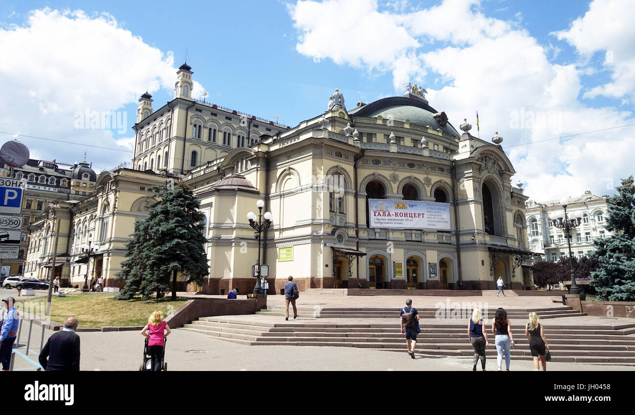 Opera House Kiev, Ukraine Stock Photo