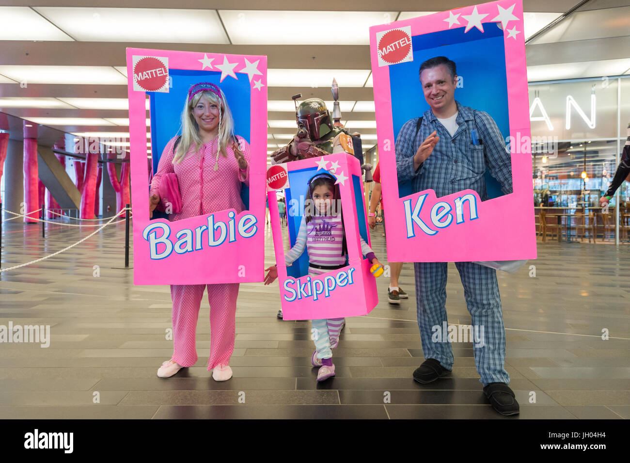 Montreal, Canada - 9 July 2017: Pop-culture fan convention Comic Con Stock Photo