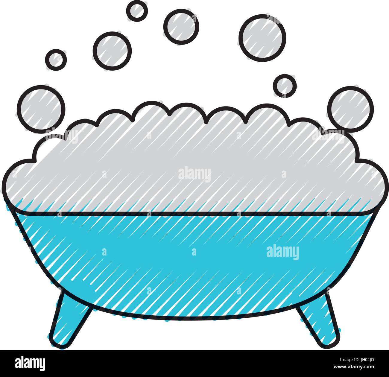 Antique bath tub Stock Vector Images - Alamy