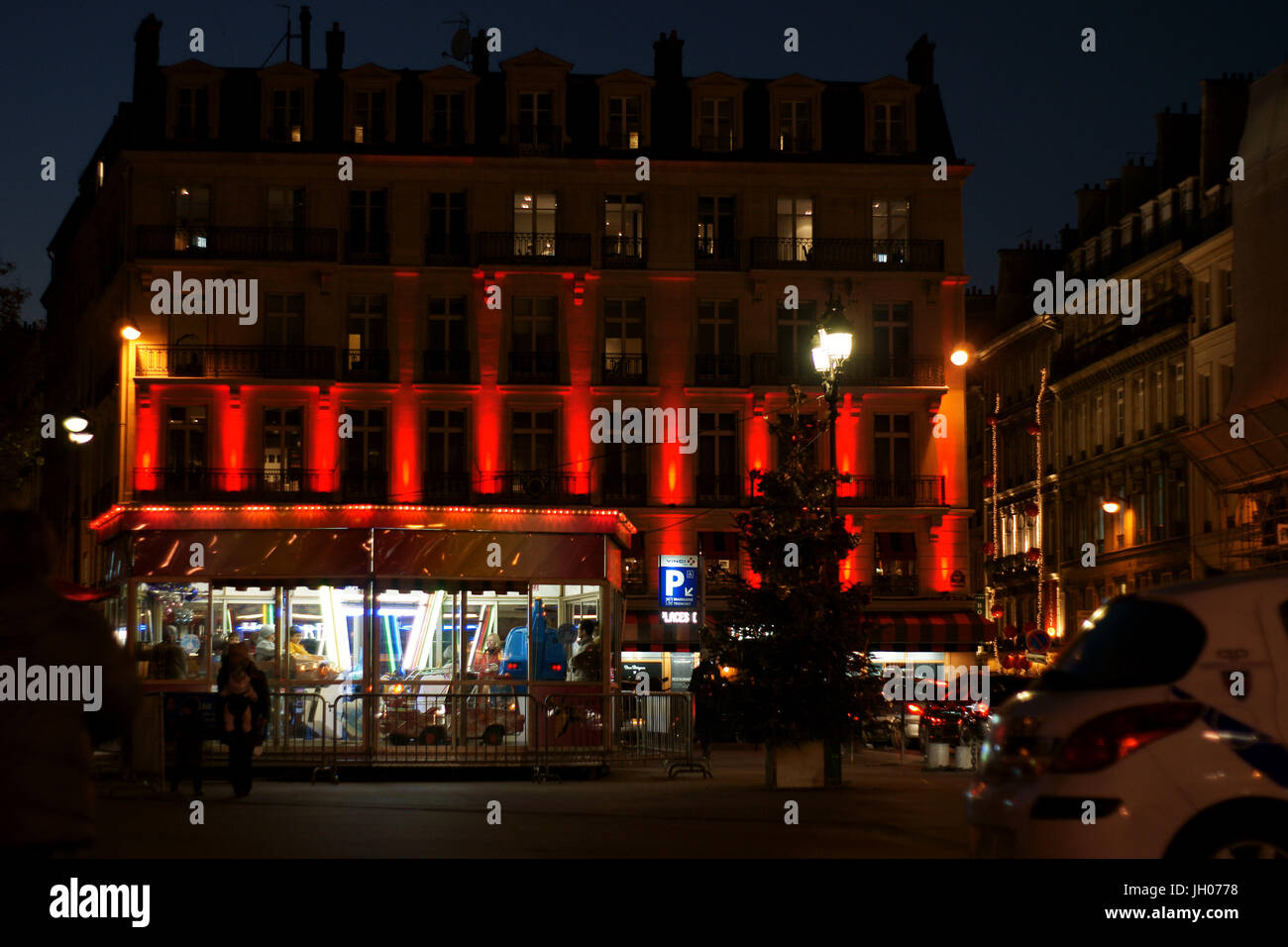 City, Building, Place de la Madeleine, (75), Paris, France Stock Photo