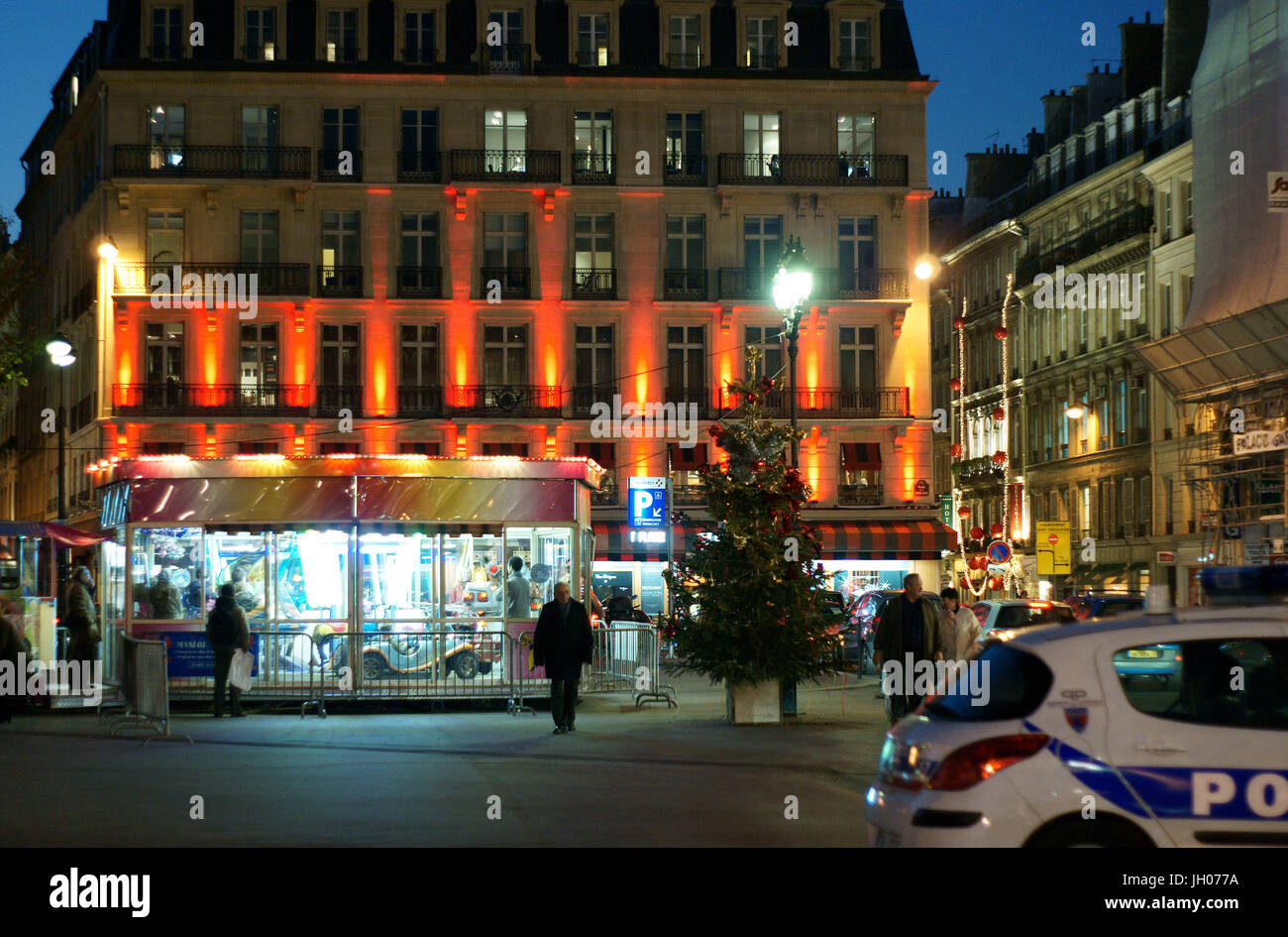 City, Building, Place de la Madeleine, (75), Paris, France Stock Photo